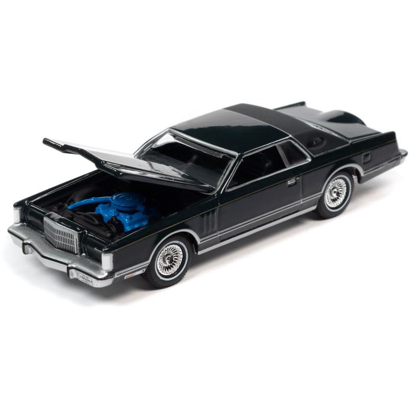 Miniatura - 1:64 - 1978 Lincoln Continental Mark V Green - Luxury